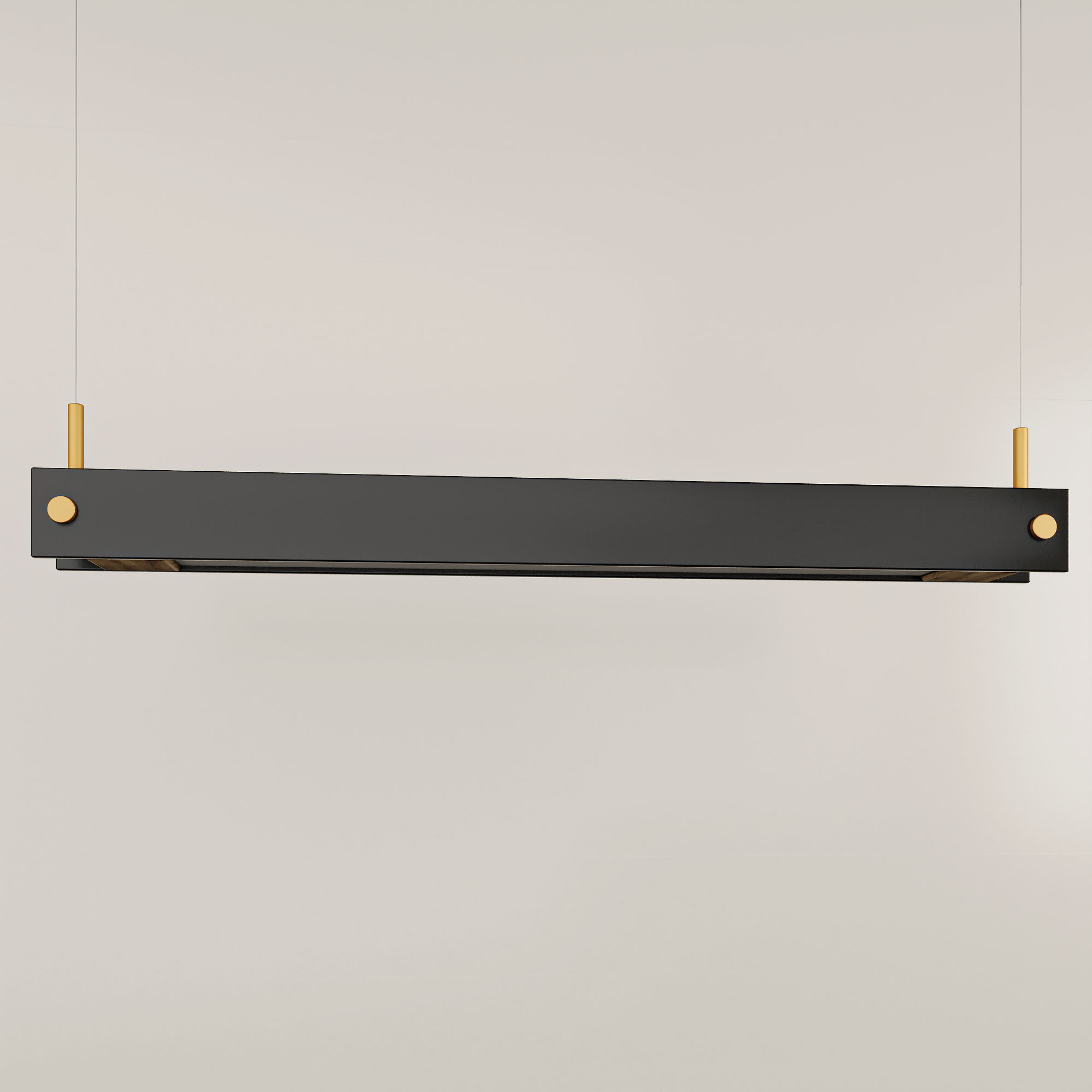 الإضاءة الخطية المعلقة