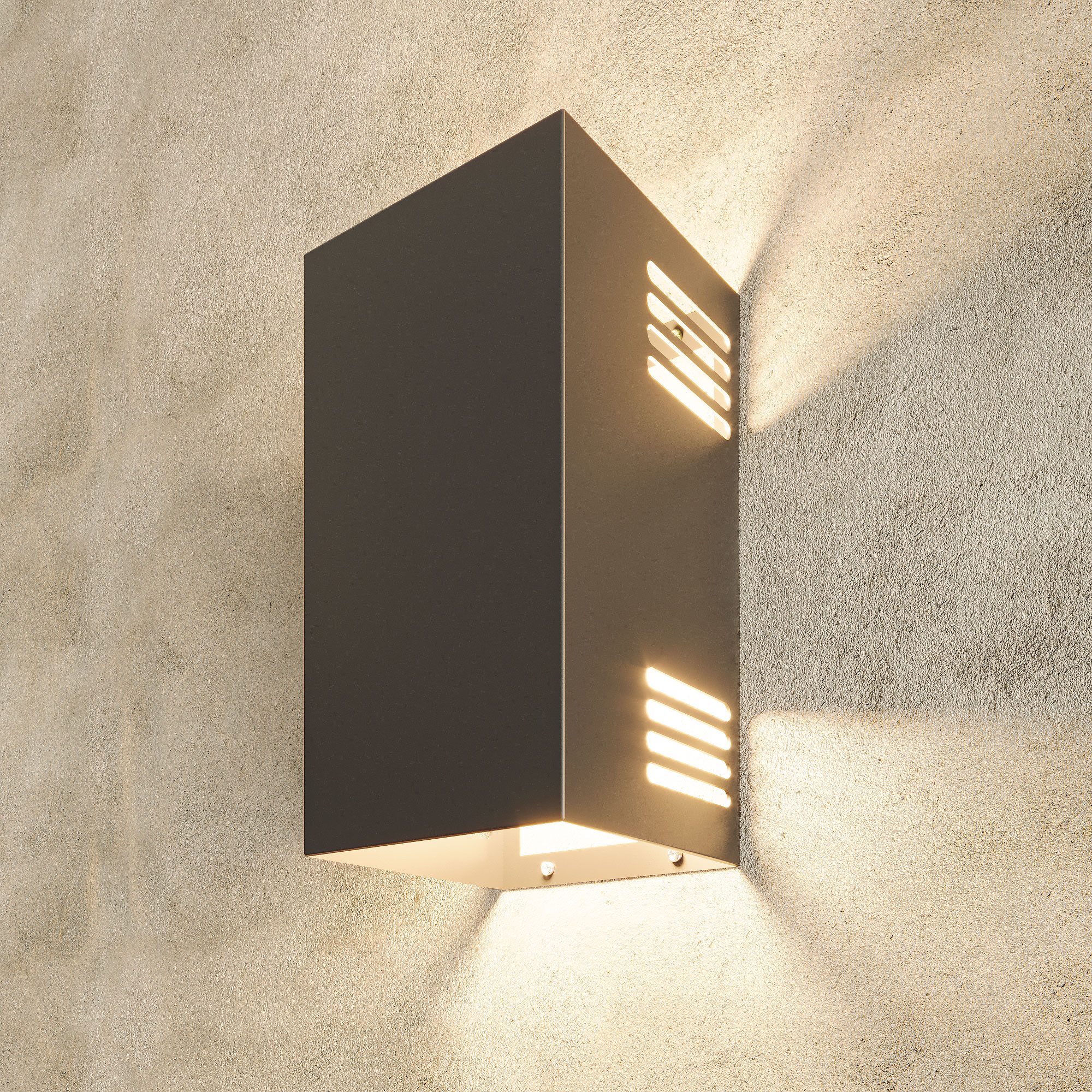 مصباح حائط LED خارجي مكعب