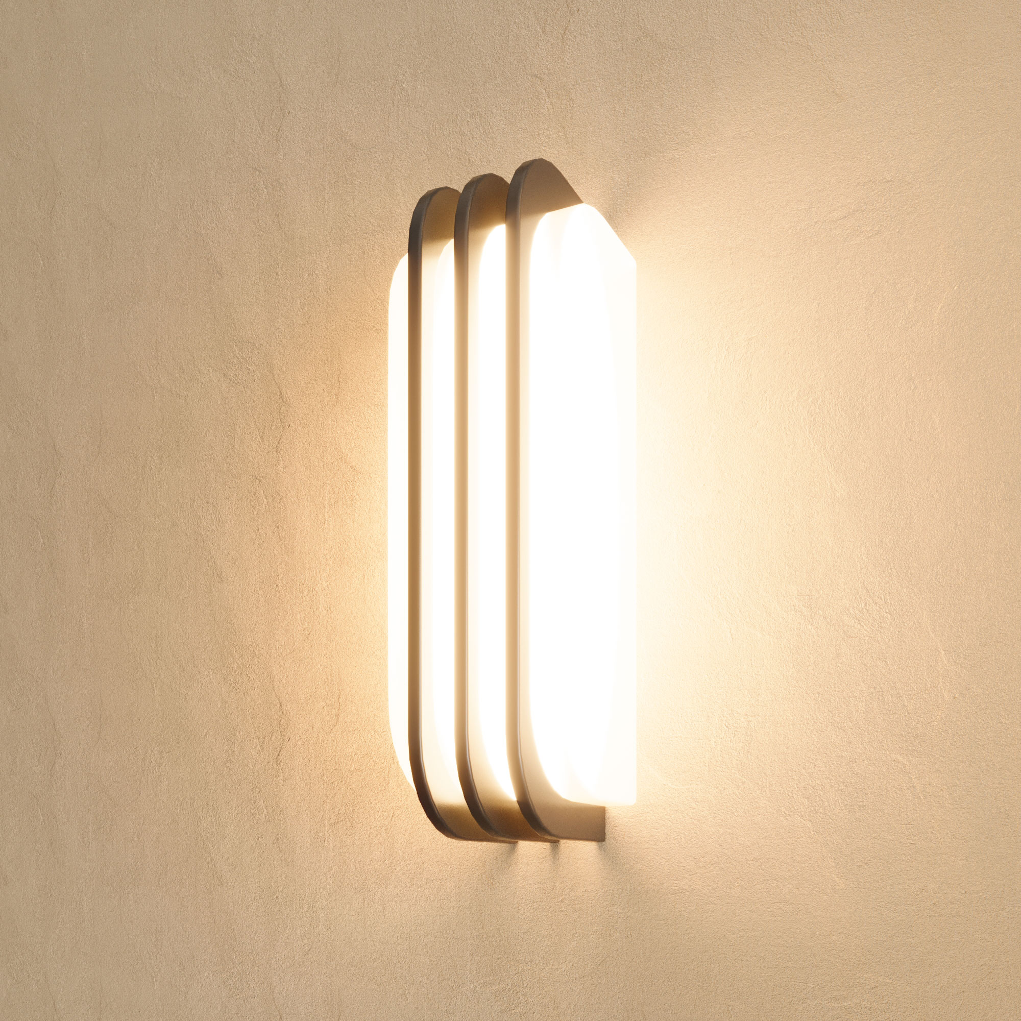 وحدة إضاءة حائطية خارجية حديثة