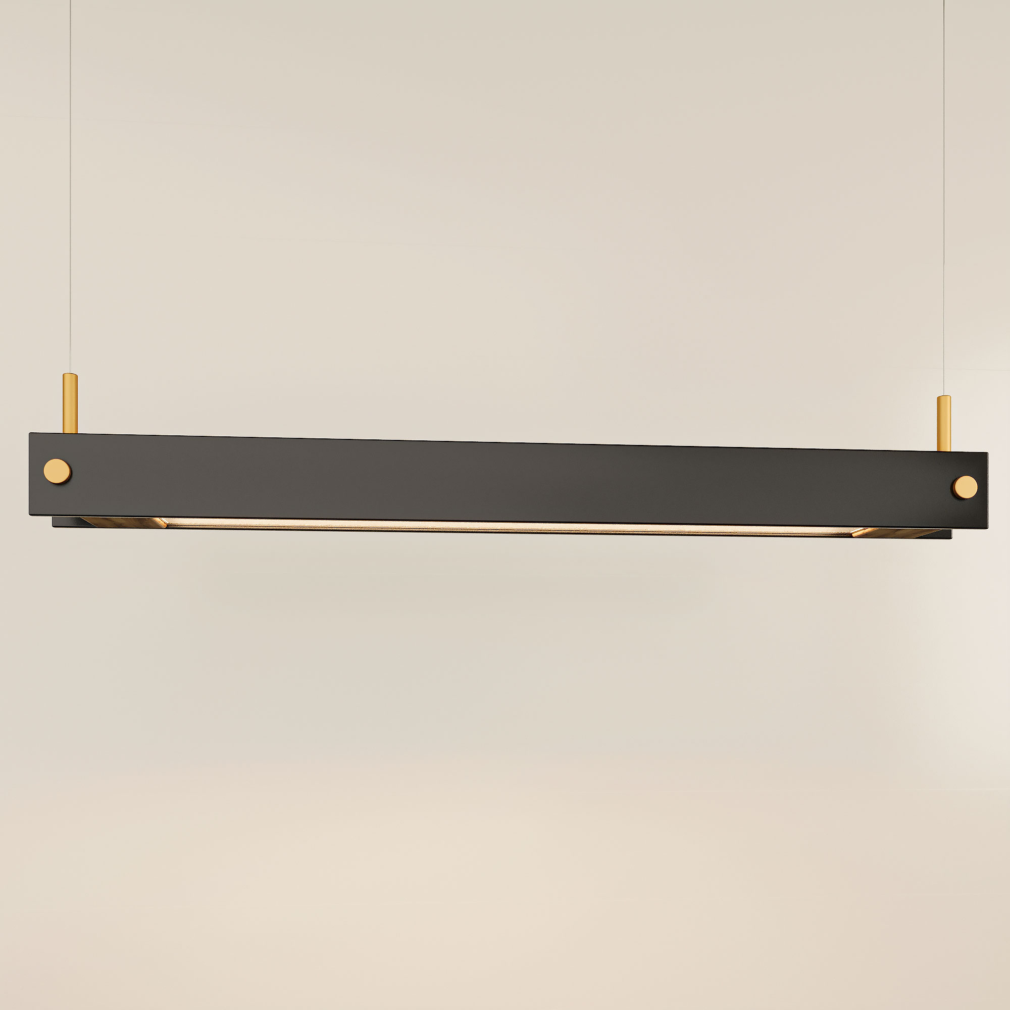 الإضاءة الخطية المعلقة