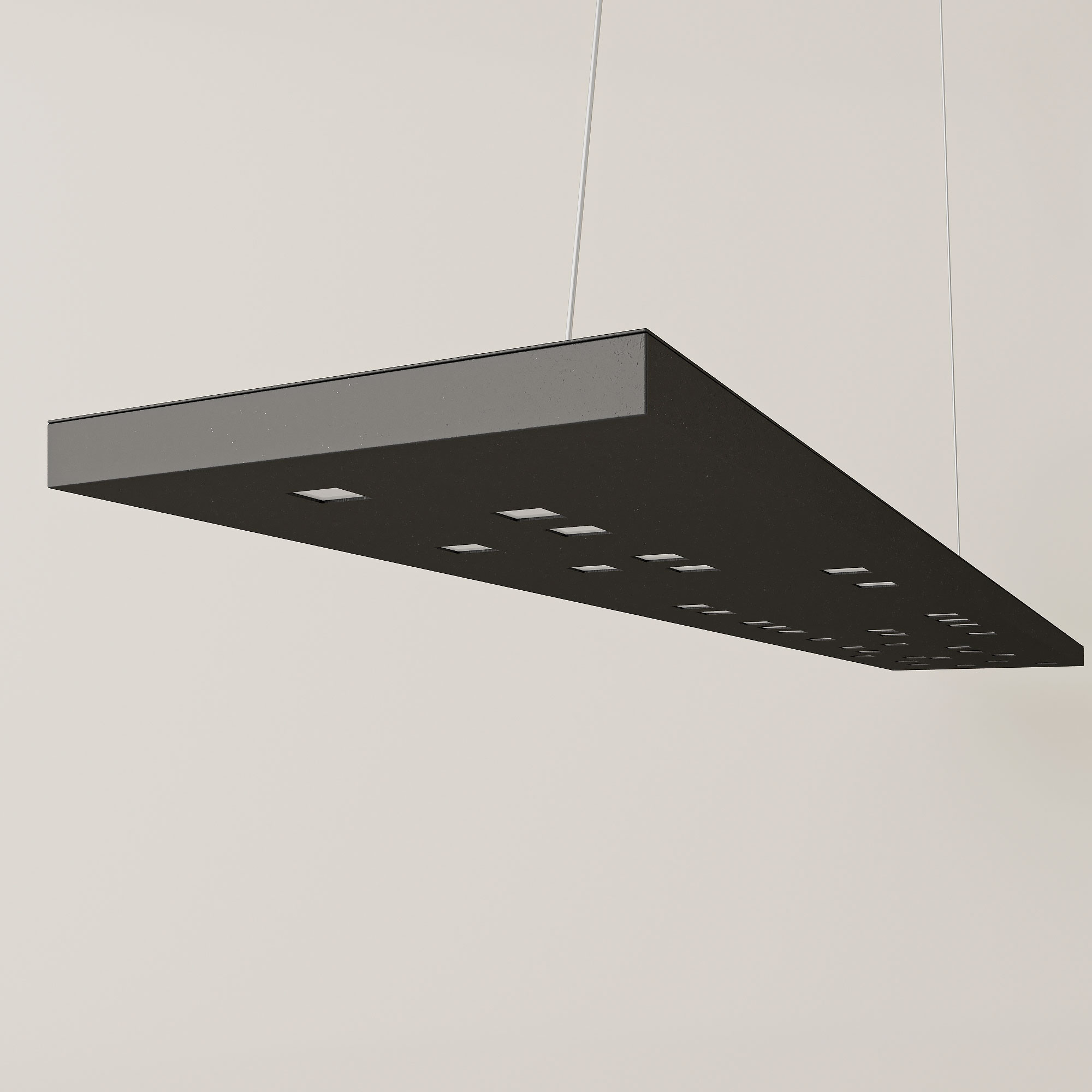 وحدة إضاءة تيك مستطيلة