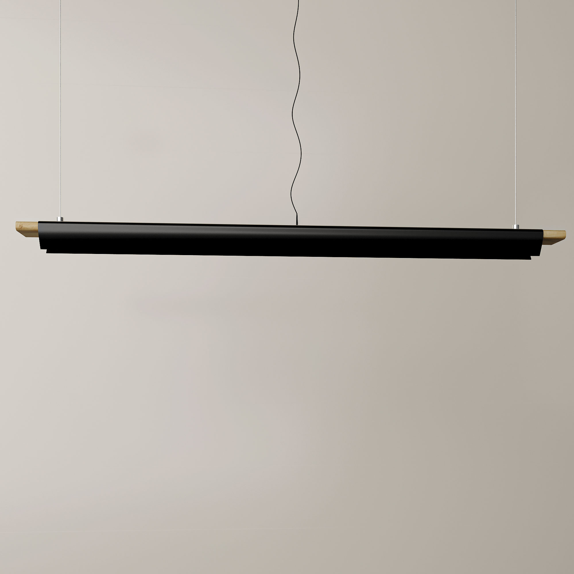 ثريا خشبية بإضاءة LED على شكل عشاء علوي إبداعية متعددة الألوان