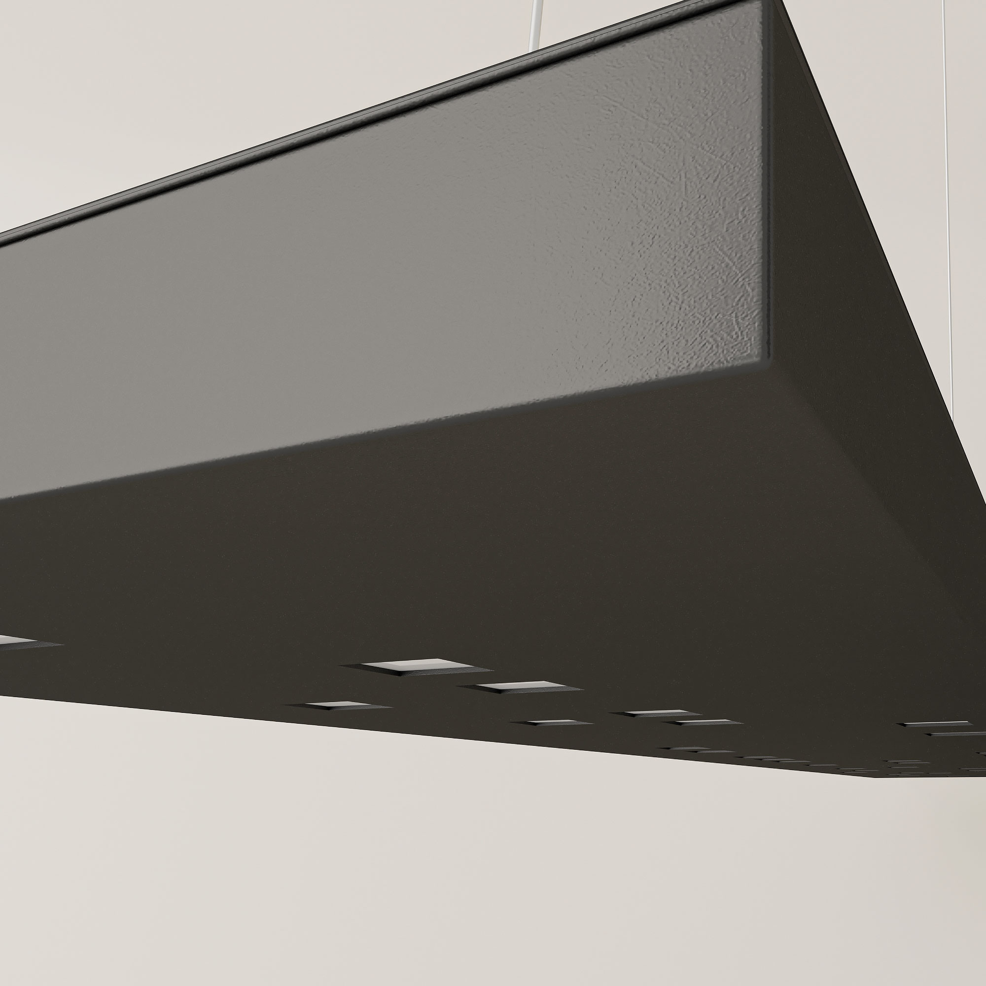 وحدة إضاءة تيك مستطيلة